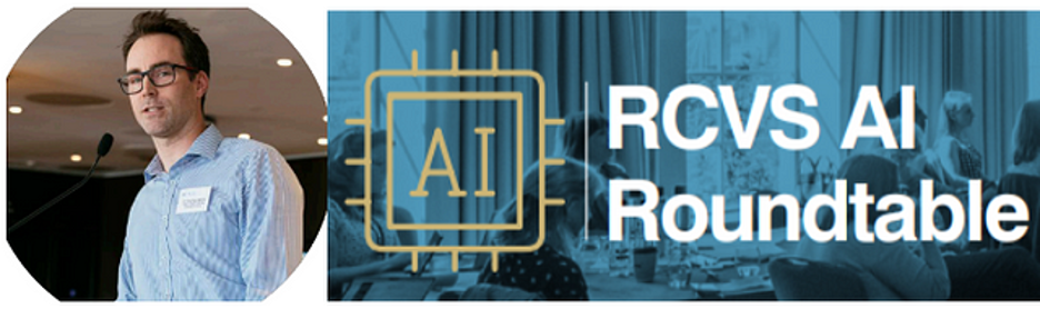 Dr. Chris Trace presenting at UK's RCVS AI Summit