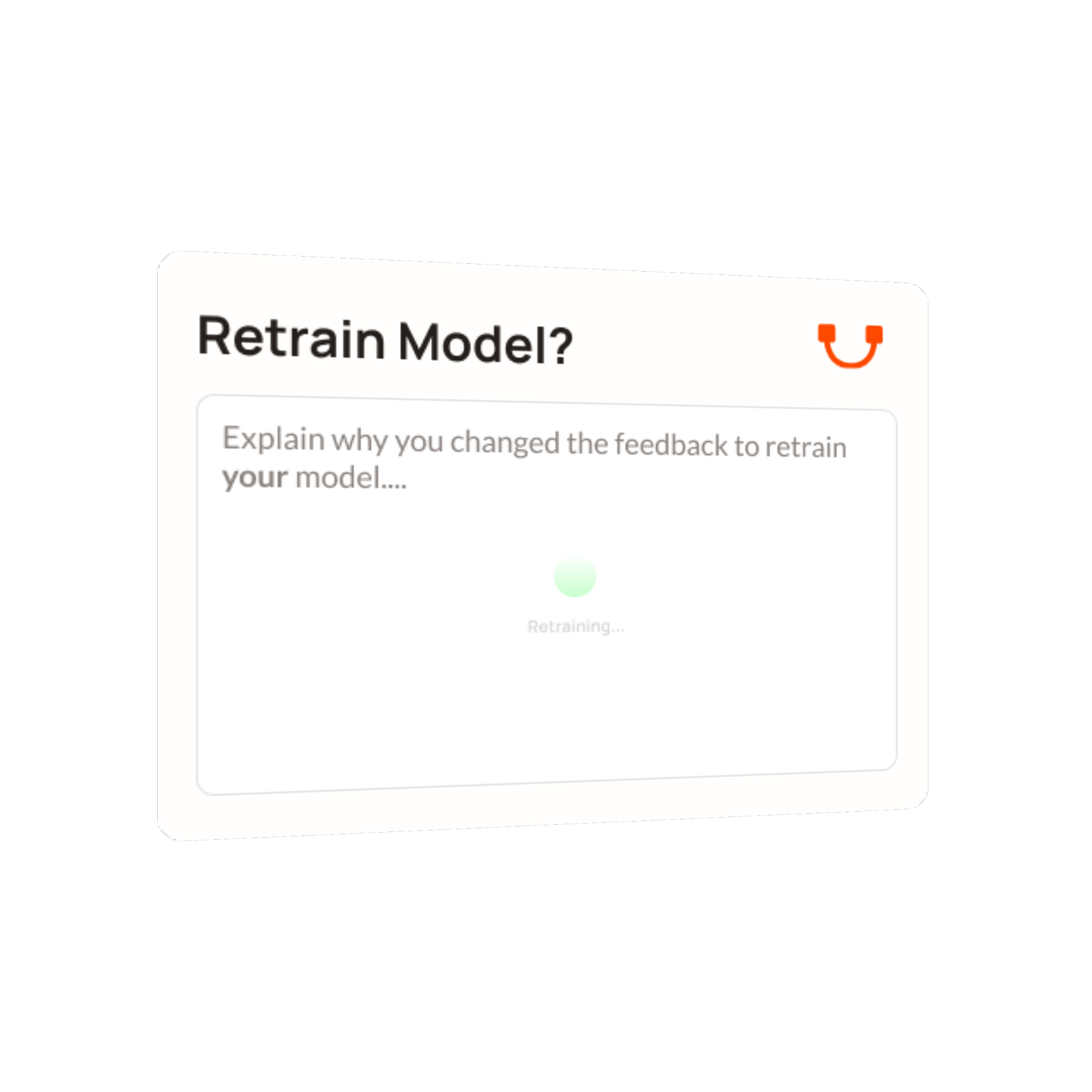 Re-align assessment model